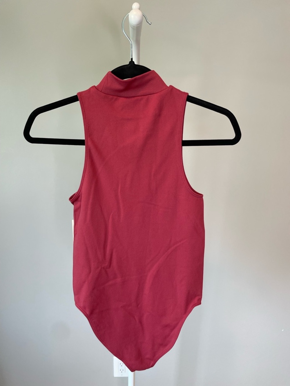a new day Sleeveless Mock Neck Bodysuit - Rose Pink - Picture 4 of 4